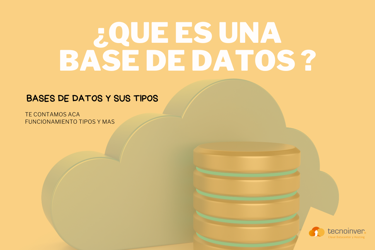 Qué es una base de datos- Tecnoinver