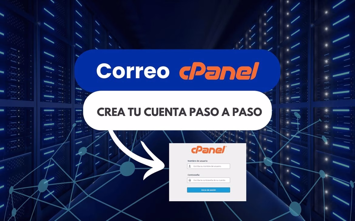 crear correo cPanel paso a paso Tecnoinver