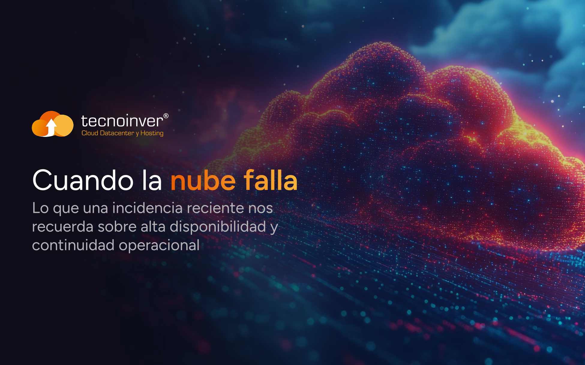 nube alta disponibilidad tecnoinver cloud