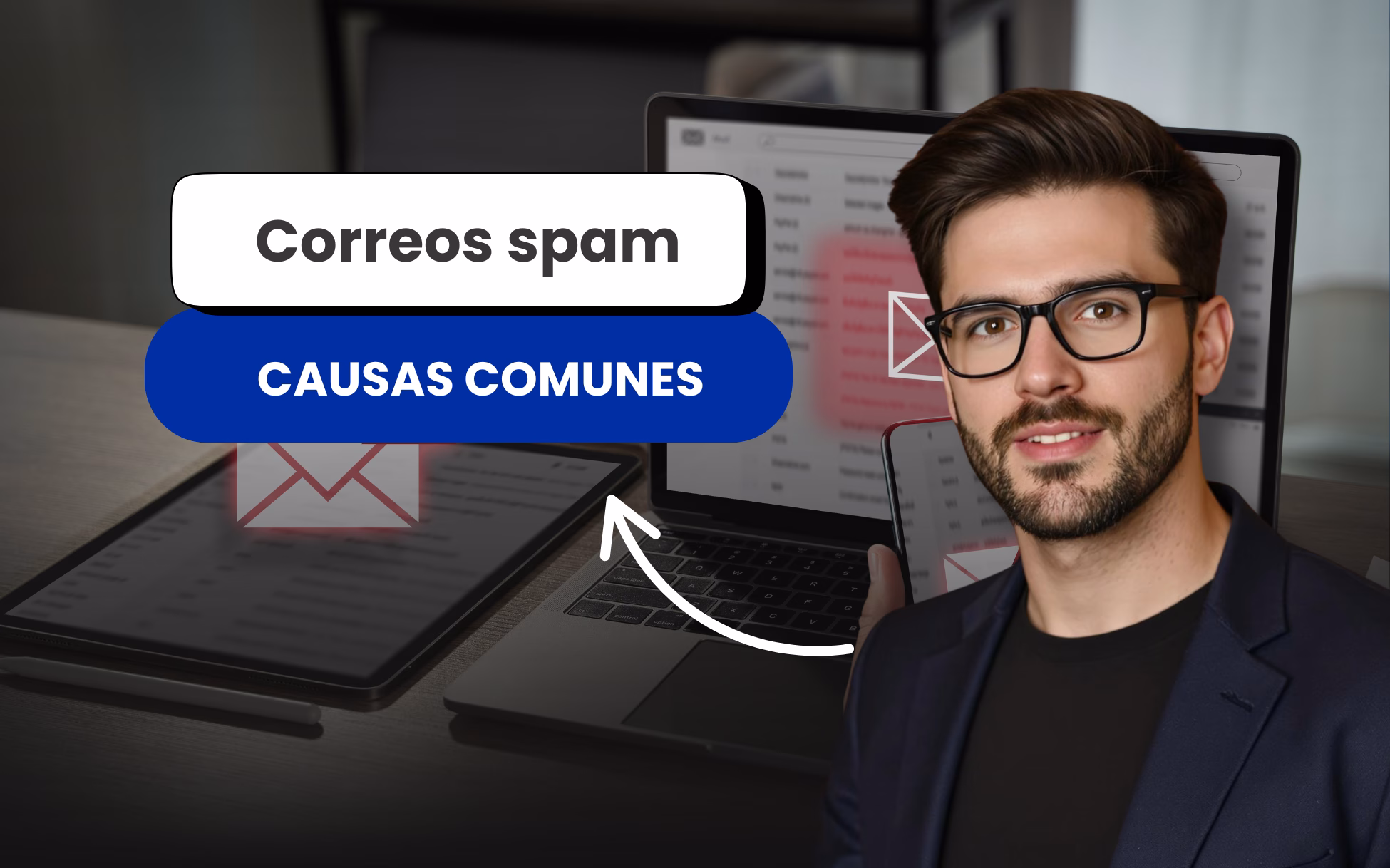 por qué mis correos llegan a spam