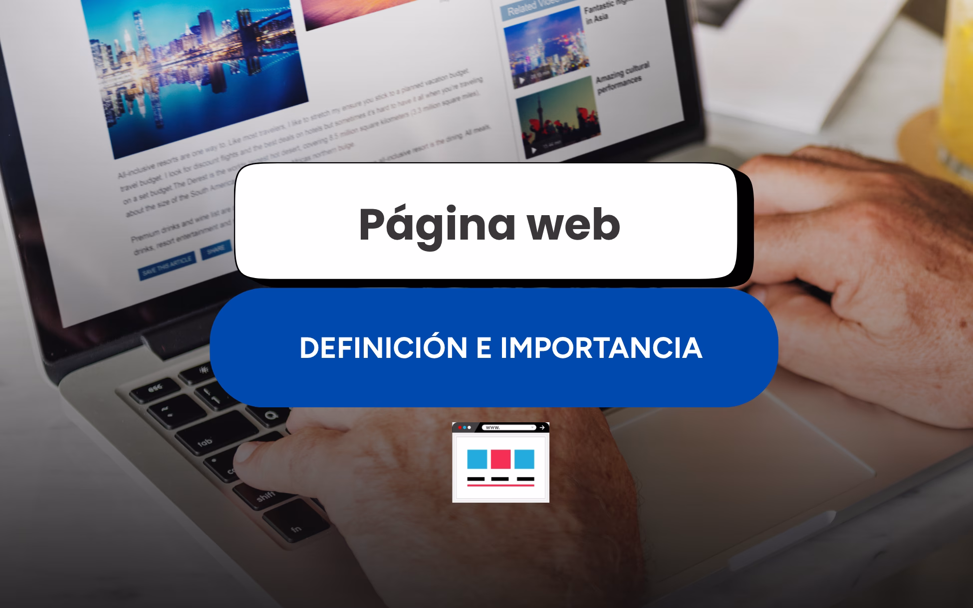 qué es una página web