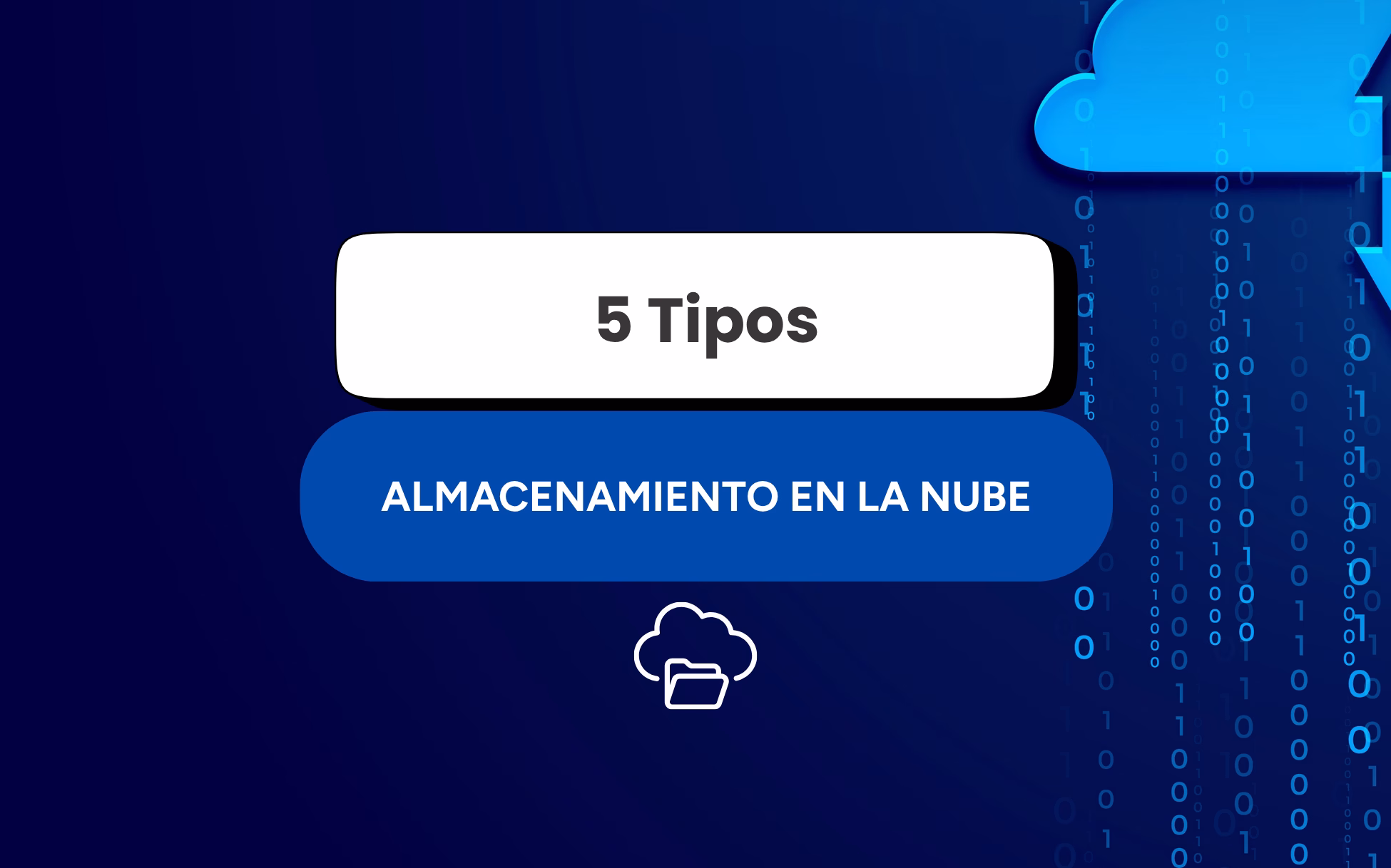 tipos de almacenamiento en la nube