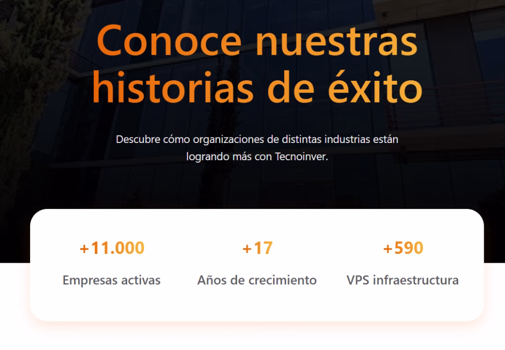 casos de éxito Tecnoinver 
